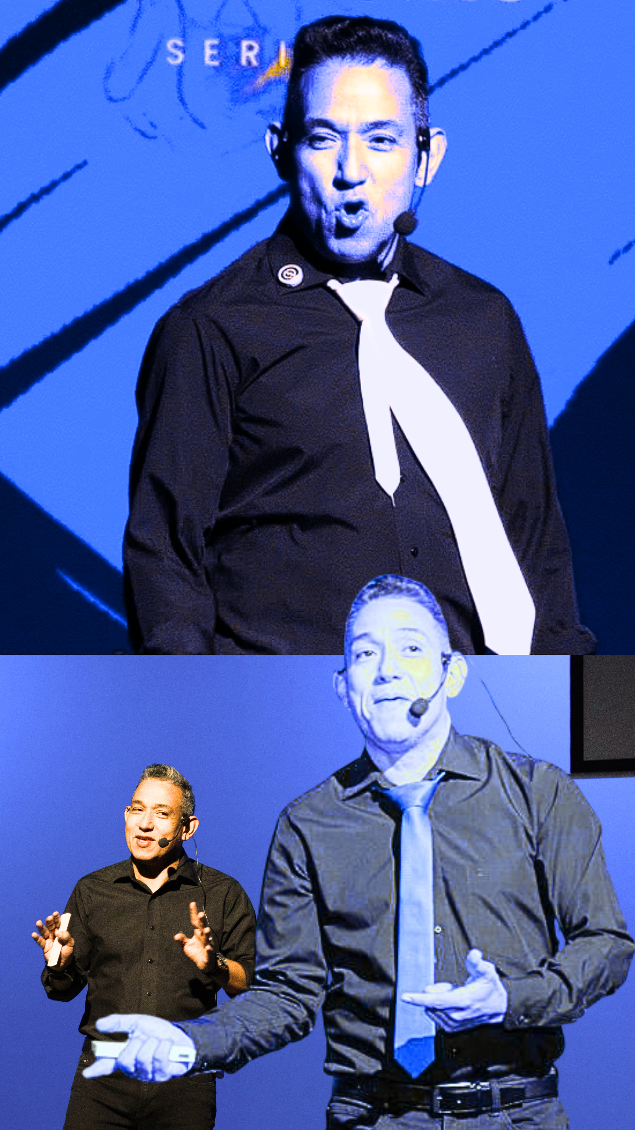 Roy Menesses, host of The Blue